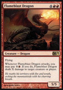 Flameblast Dragon⁣ - Magic 2012⁣ (Rare)⁣ [133]