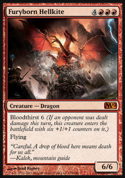 Furyborn Hellkite⁣ - Magic 2012⁣ (Mythic)⁣ [135]