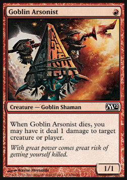 Goblin Arsonist⁣ - Magic 2012⁣ (Common)⁣ [136]