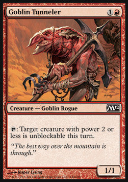 Goblin Tunneler⁣ - Magic 2012⁣ (Common)⁣ [142]
