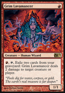 Grim Lavamancer⁣ - Magic 2012⁣ (Rare)⁣ [145]