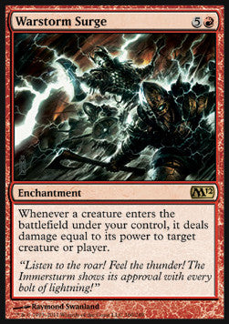 Warstorm Surge⁣ - Magic 2012⁣ (Rare)⁣ [160]