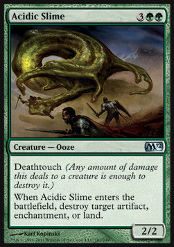 Acidic Slime⁣ - Magic 2012⁣ (Uncommon)⁣ [161]