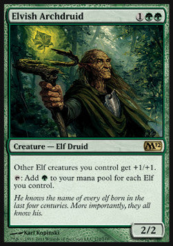 Elvish Archdruid⁣ - Magic 2012⁣ (Rare)⁣ [172]