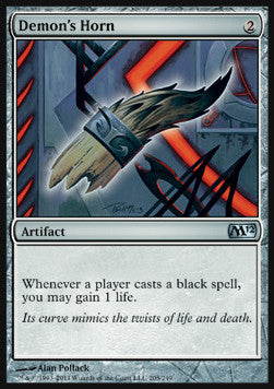 Demon's Horn⁣ - Magic 2012⁣ (Uncommon)⁣ [205]