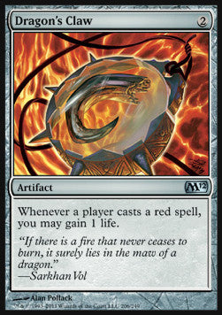 Dragon's Claw⁣ - Magic 2012⁣ (Uncommon)⁣ [206]
