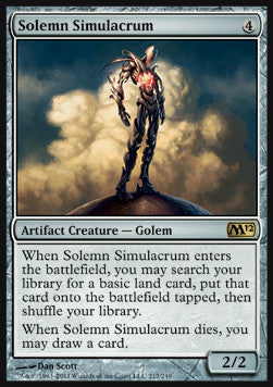 Solemn Simulacrum⁣ - Magic 2012⁣ (Rare)⁣ [217]