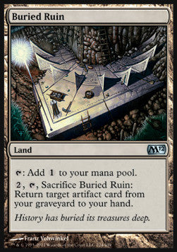 Buried Ruin⁣ - Magic 2012⁣ (Uncommon)⁣ [224]