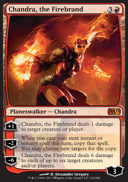 Chandra, the Firebrand⁣ - Magic 2012⁣ (Mythic)⁣ [124]
