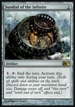 Sundial of the Infinite⁣ - Magic 2012⁣ (Rare)⁣ [218]