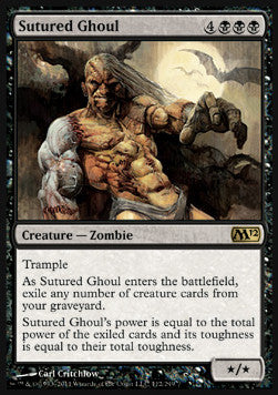 Sutured Ghoul⁣ - Magic 2012⁣ (Rare)⁣ [112]