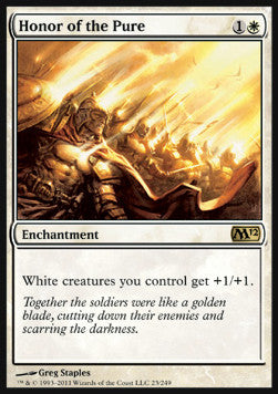 Honor of the Pure⁣ - Magic 2012⁣ (Rare)⁣ [23]