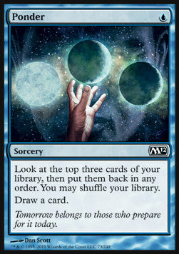 Ponder⁣ - Magic 2012⁣ (Common)⁣ [73]