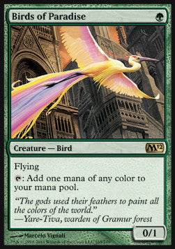 Birds of Paradise⁣ - Magic 2012⁣ (Rare)⁣ [165]