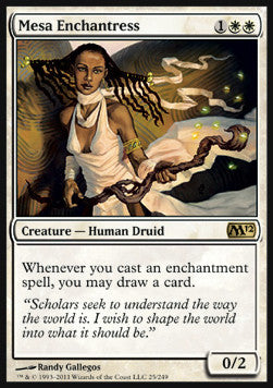 Mesa Enchantress⁣ - Magic 2012⁣ (Rare)⁣ [25]