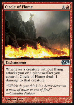 Circle of Flame⁣ - Magic 2012⁣ (Uncommon)⁣ [127]
