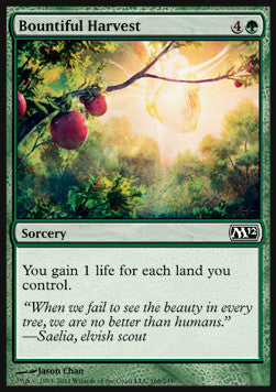 Bountiful Harvest⁣ - Magic 2012⁣ (Common)⁣ [166]