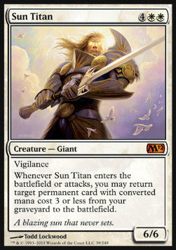 Sun Titan⁣ - Magic 2012⁣ (Mythic)⁣ [39]