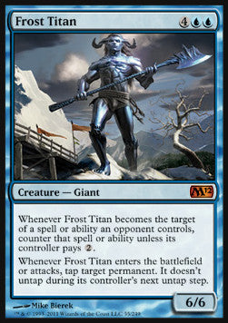 Frost Titan⁣ - Magic 2012⁣ (Mythic)⁣ [55]