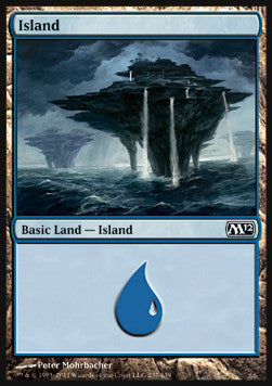 Island (V.4)⁣ - Magic 2012⁣ (Land)⁣ [237]