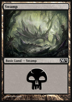 Swamp (V.1)⁣ - Magic 2012⁣ (Land)⁣ [238]
