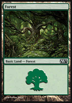 Forest (V.2)⁣ - Magic 2012⁣ (Land)⁣ [247]