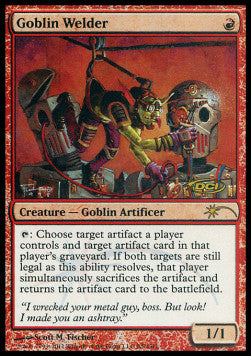 Goblin Welder⁣ - Judge Rewards Promos⁣ (Rare)