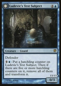 Ludevic's Test Subject / Ludevic's Abomination⁣ - Innistrad⁣ (Rare)⁣ [64]