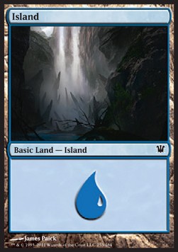 Island (V.1)⁣ - Innistrad⁣ (Land)⁣ [253]