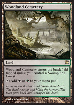 Woodland Cemetery⁣ - Innistrad⁣ (Rare)⁣ [249]