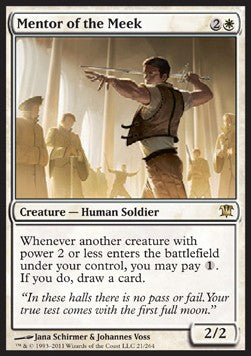 Mentor of the Meek⁣ - Innistrad⁣ (Rare)⁣ [21]