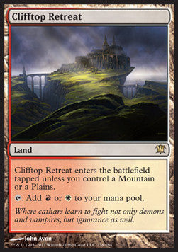 Clifftop Retreat⁣ - Innistrad⁣ (Rare)⁣ [238]