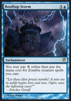 Rooftop Storm⁣ - Innistrad⁣ (Rare)⁣ [71]