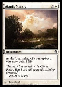 Ajani's Mantra⁣ - Duel Decks: Ajani vs. Nicol Bolas⁣ (Common)⁣ [22]