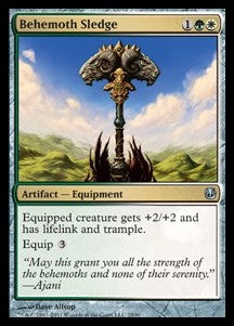 Behemoth Sledge⁣ - Duel Decks: Ajani vs. Nicol Bolas⁣ (Uncommon)⁣ [28]