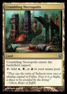 Crumbling Necropolis⁣ - Duel Decks: Ajani vs. Nicol Bolas⁣ (Uncommon)⁣ [74]