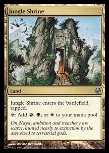 Jungle Shrine⁣ - Duel Decks: Ajani vs. Nicol Bolas⁣ (Uncommon)⁣ [34]