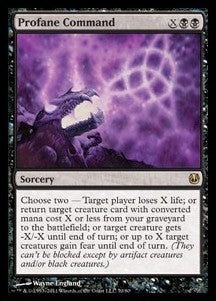 Profane Command⁣ - Duel Decks: Ajani vs. Nicol Bolas⁣ (Rare)⁣ [70]