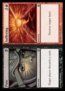 Pain // Suffering⁣ - Duel Decks: Ajani vs. Nicol Bolas⁣ (Uncommon)⁣ [72]
