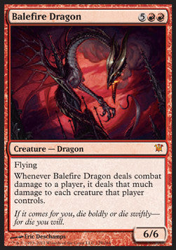 Balefire Dragon⁣ - Innistrad⁣ (Mythic)⁣ [129]