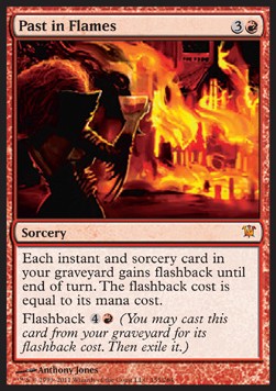 Past in Flames⁣ - Innistrad⁣ (Mythic)⁣ [155]