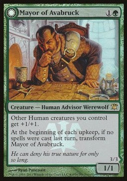 Mayor of Avabruck / Howlpack Alpha⁣ - Prerelease Promos⁣ (Rare)