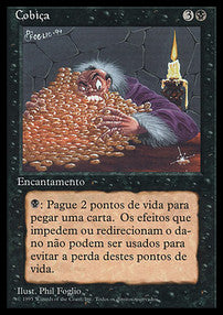 Greed⁣ - Fourth Edition: Black Bordered⁣ (Rare)