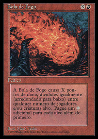 Fireball⁣ - Fourth Edition: Black Bordered⁣ (Common)