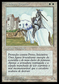 White Knight⁣ - Fourth Edition: Black Bordered⁣ (Uncommon)