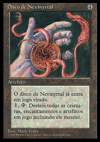 Nevinyrral's Disk⁣ - Fourth Edition: Black Bordered⁣ (Rare)