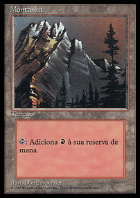 Mountain (V.2)⁣ - Fourth Edition: Black Bordered⁣ (Land)