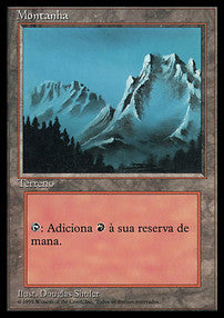 Mountain (V.3)⁣ - Fourth Edition: Black Bordered⁣ (Land)