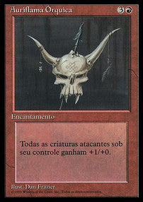 Orcish Oriflamme⁣ - Fourth Edition: Black Bordered⁣ (Uncommon)