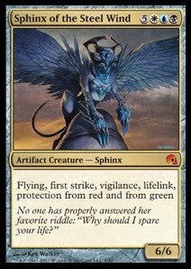Sphinx of the Steel Wind⁣ - Premium Deck Series: Graveborn⁣ (Mythic)